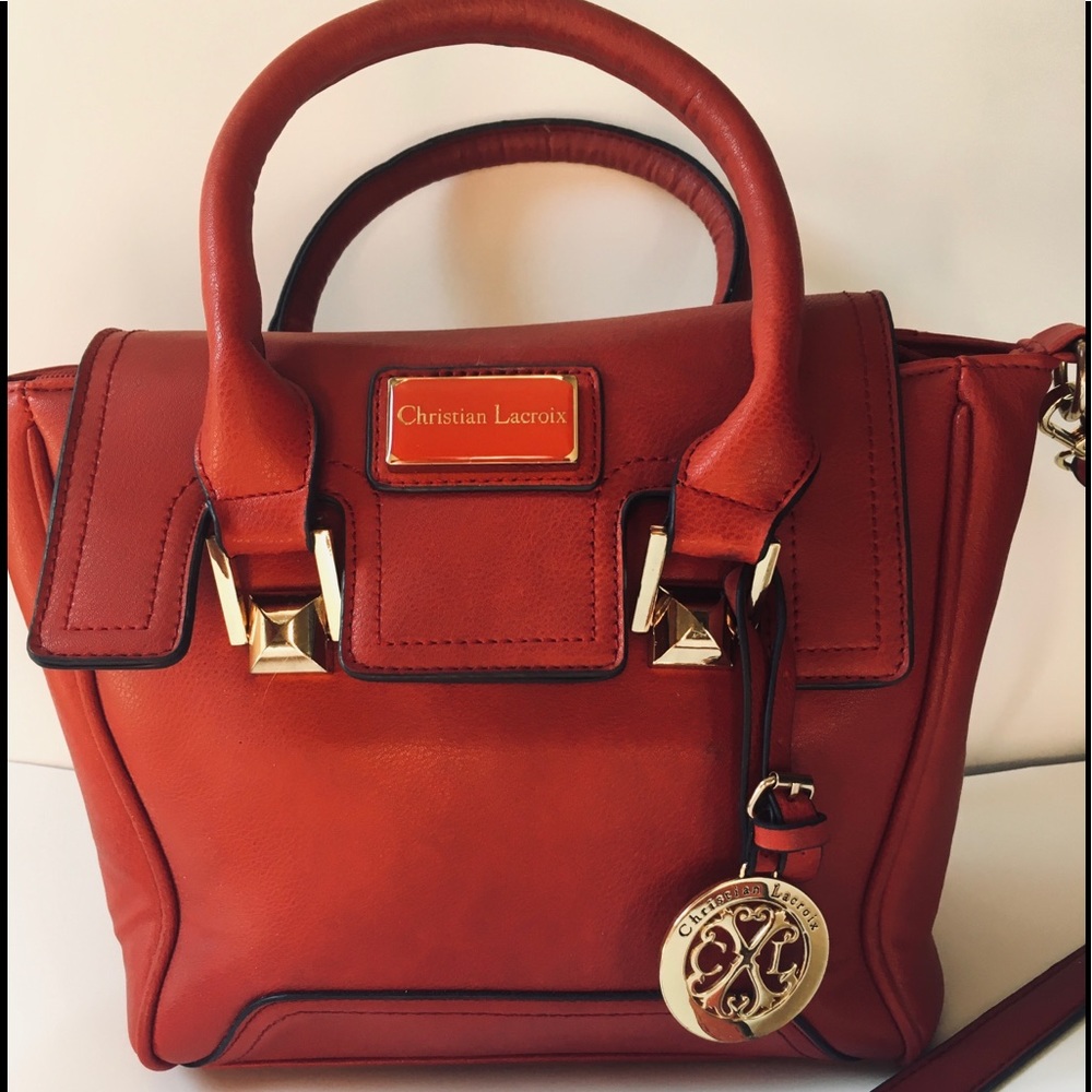 Christian Lacroix Red shoulder bag